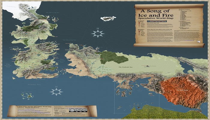 Map of The Known World